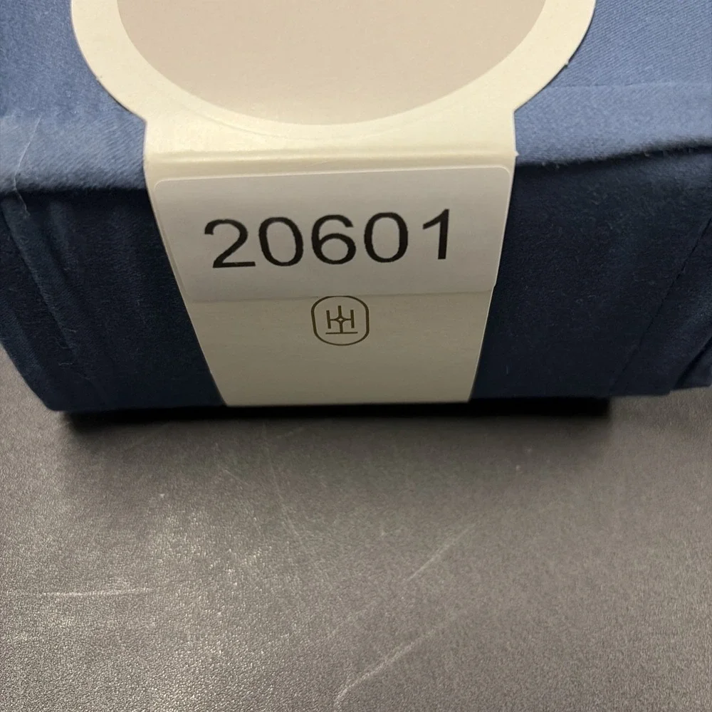 Full 400 Thread Count Performance Flat Sheet Metallic Blue Threshold Cotton 0601